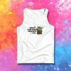 Here For The Snacks Yoda Tank Top