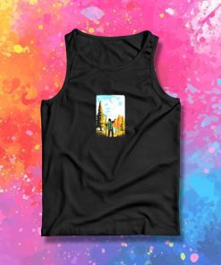 Hiking Recharging In Nature Outdoor Battery Tank Top
