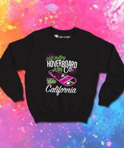 Hill Valley Hoverboard Back To The Future Vintage Sweatshirt