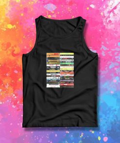 Hip Hop Casette Collection Retro Tank Top