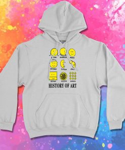 History of Art Smiley Face Hoodie