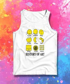 History of Art Smiley Face Tank Top