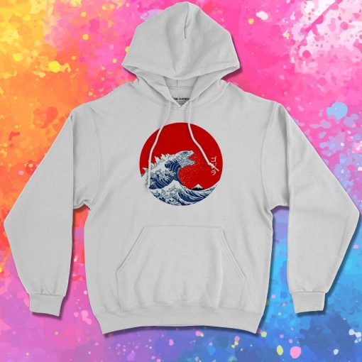 Hokusai Gojira Hoodie