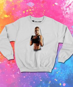 Holly Signs With the UFC Sweatshirt