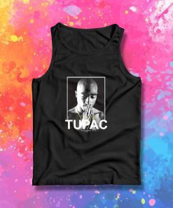 In Memorian Potrait Tupac Shakur Tank Top