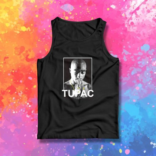 In Memorian Potrait Tupac Shakur Tank Top