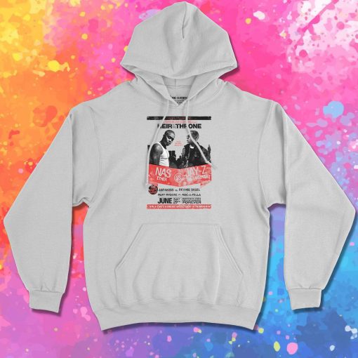 Jay Z vs Nas Heir to the Throne Hoodie