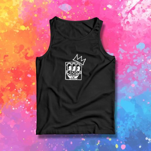 Jean Michel Basquiat Crown Haring Tank Top