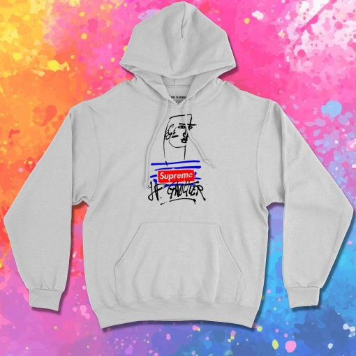 Jean Paul Gaultier White Hoodie