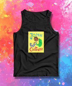John Coltrane Jazz Music Band Tank Top