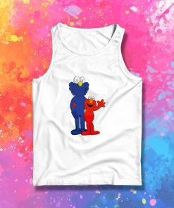 KAWS x Uniqlo x Sesame Street BFF Elmo Tank Top