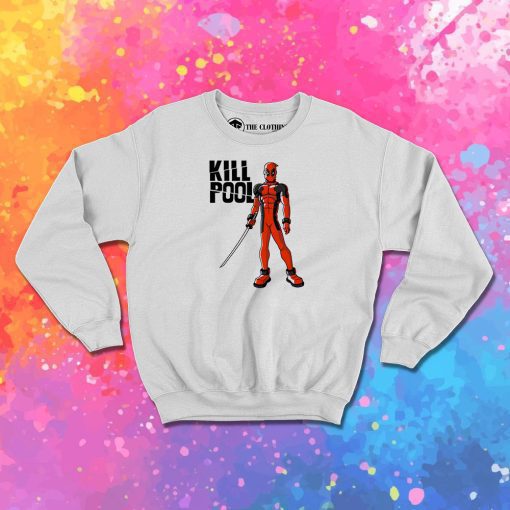 KillPool White Sweatshirt