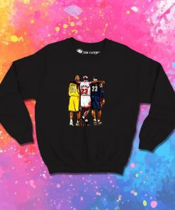 Kobe Bryant GOAT Hoodie x Michael Jordan x Lebron James Sweatshirt
