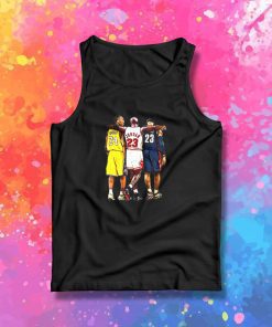 Kobe Bryant GOAT Hoodie x Michael Jordan x Lebron James Tank Top