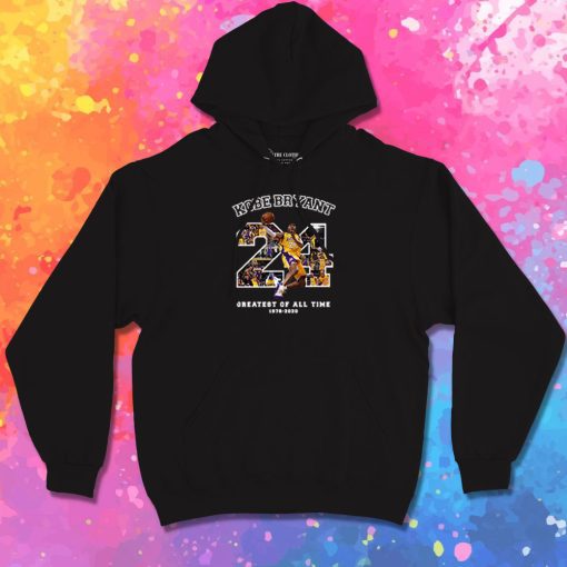 Kobe Bryant Greatest Of All Time Basketball Hoodie