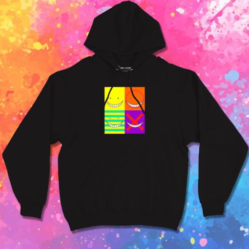 Koro Sensei faces Hoodie