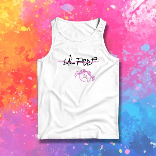 Lil Peep Sad Face Tank Top
