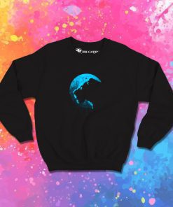 Lion Blue circle Sweatshirt