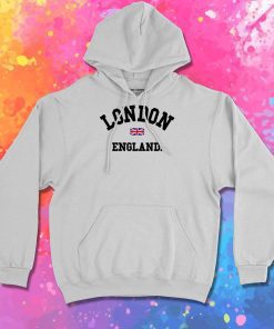 London England Flag Hoodie