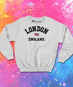 London England Flag Sweatshirt