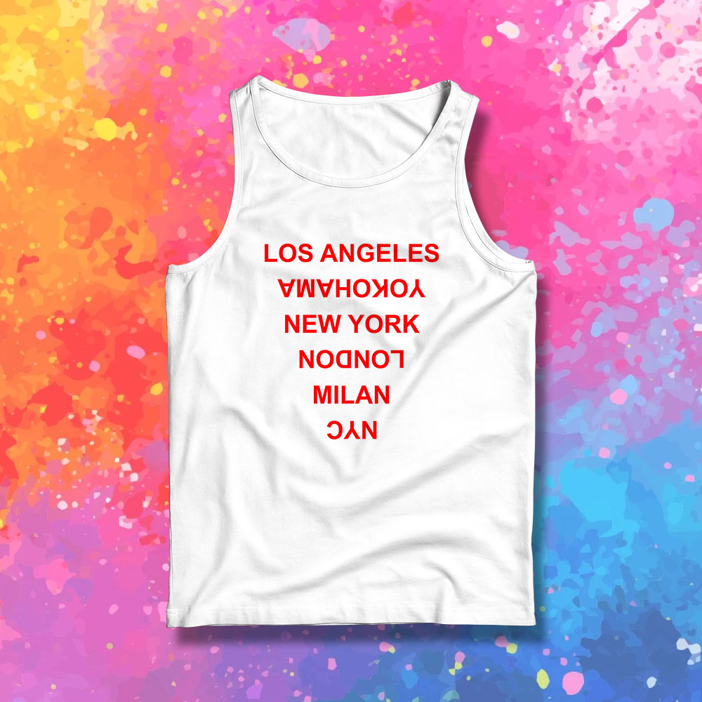 Los Angeles Yokohama New York London Tank Top