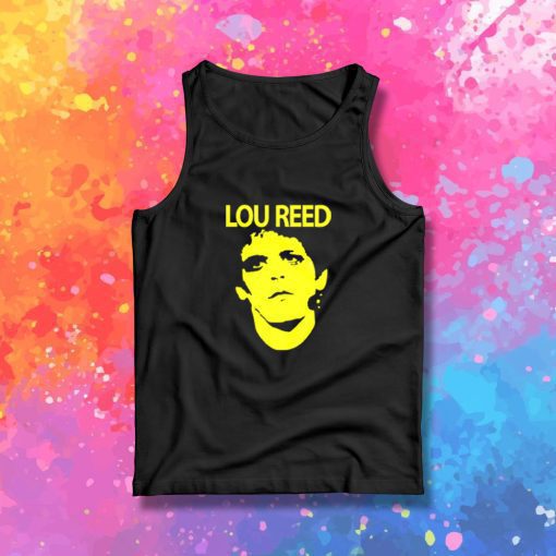 Lou Reed Vintage Super Soft Tank Top