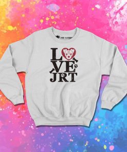 Love Jack Russell terrier Sweatshirt