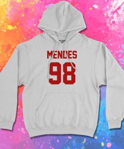 Mendes 98 Red Colour Hoodie