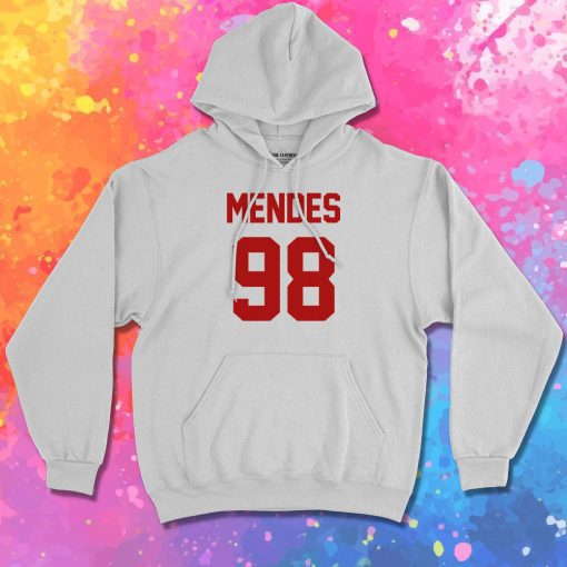 Mendes 98 Red Colour Hoodie