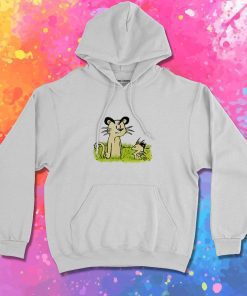 Meowth and Persian Calvin and Hobbes style Hoodie