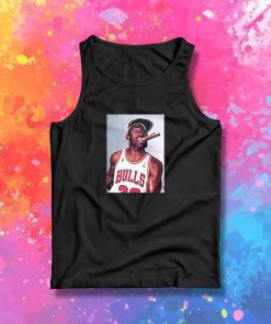 Michael Jordan Cigar Smoke Champions Tank Top