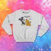 Mickey Mouse Fuck Off Garfield Sweatshirt