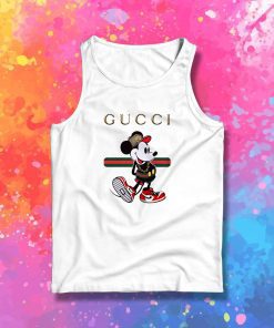 Mickey Mouse Gucci Stripe Tank Top