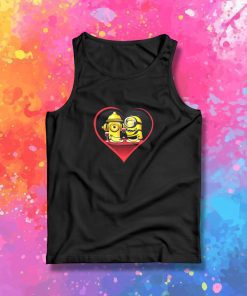 Minion In Love Tank Top