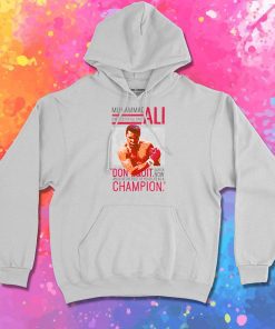 Muhammad Ali Goat Hoodie