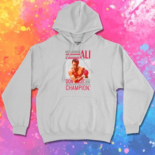 Muhammad Ali Goat Hoodie