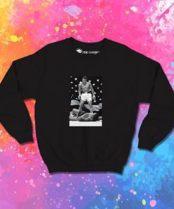 Muhammad Ali Standing Over Sonny Liston Sweatshirt