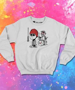 My current fave band reminds me of another classic Sweatshirt