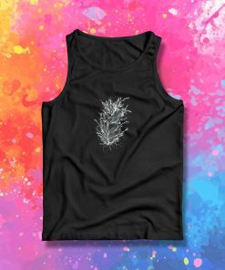 Mystic Feather White Tank Top