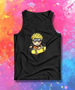 Naruto Skateboarding Cartoon Tank Top