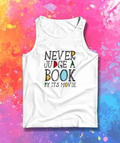 Never judge a book Tank Top