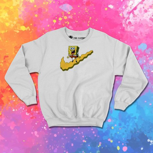 Nike x Spongebob Collab Parody Sweatshirt