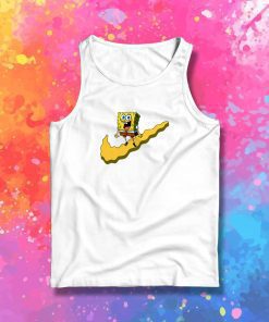 Nike x Spongebob Collab Parody Tank Top