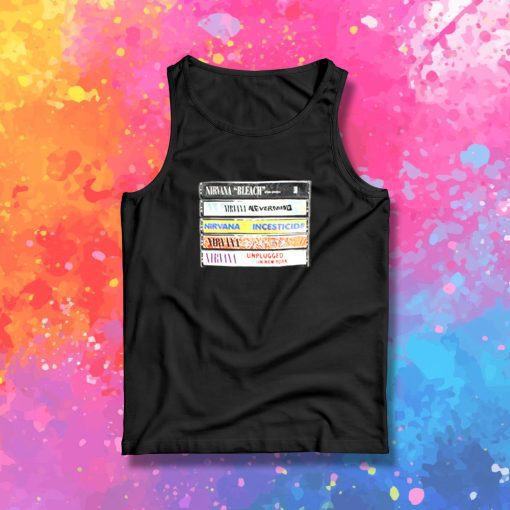 Nirvana Album Cassettes Tank Top