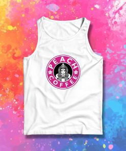 PEACH COFFEE Tank Top
