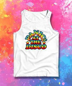 Panic At The Disco Patd Rainbow Tank Top