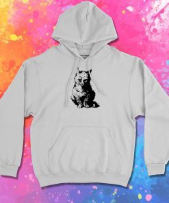 Persian Angry Cat Shadow Hoodie