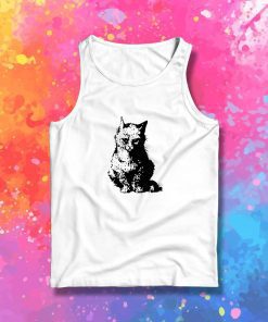 Persian Angry Cat Shadow Tank Top