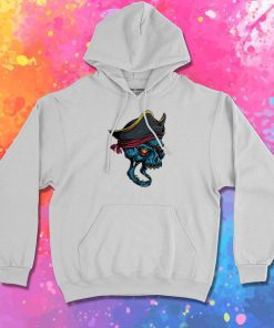 Pirate Skull Blue Hoodie