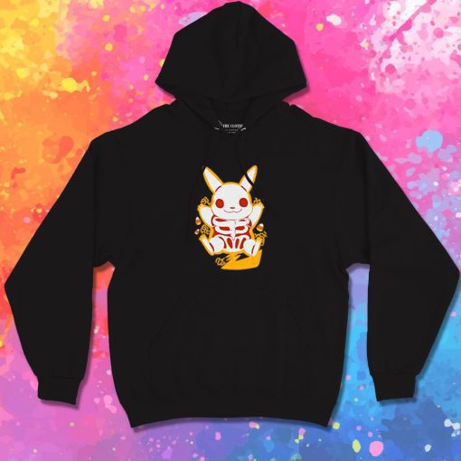 Pokemon Pikachu Skeleton Hoodie